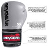 revgear S5 All Rounder Boxing Gloves - Gray/Black 