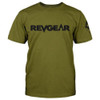 Revgear Diamond Tee | Premium Athletic Fit Training Shirt Army Green