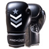revgear Premier Deluxe Boxing Gloves - Black/Grey 