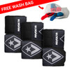 revgear Hand Wrap 180" 3 Pack Bundle with Free Wash Bag - Black 