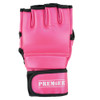 Revgear Premier MMA Gloves in pink, showcasing the glove's design and construction details
