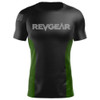 Revgear BIONIC Short Sleeve Compression Shirt for MMA, BJJ & Fitness Green