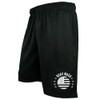 Krav Maga Mesh Performance Shorts by Revgear, shown in a full view, highlighting the mesh fabric and logo