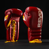 Revgear S4 Pro Lace Boxing Gloves - Professional Sparring Red