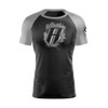 Revgear Youth Short Sleeve Compression Rash Guard for BJJ & MMA Grey
