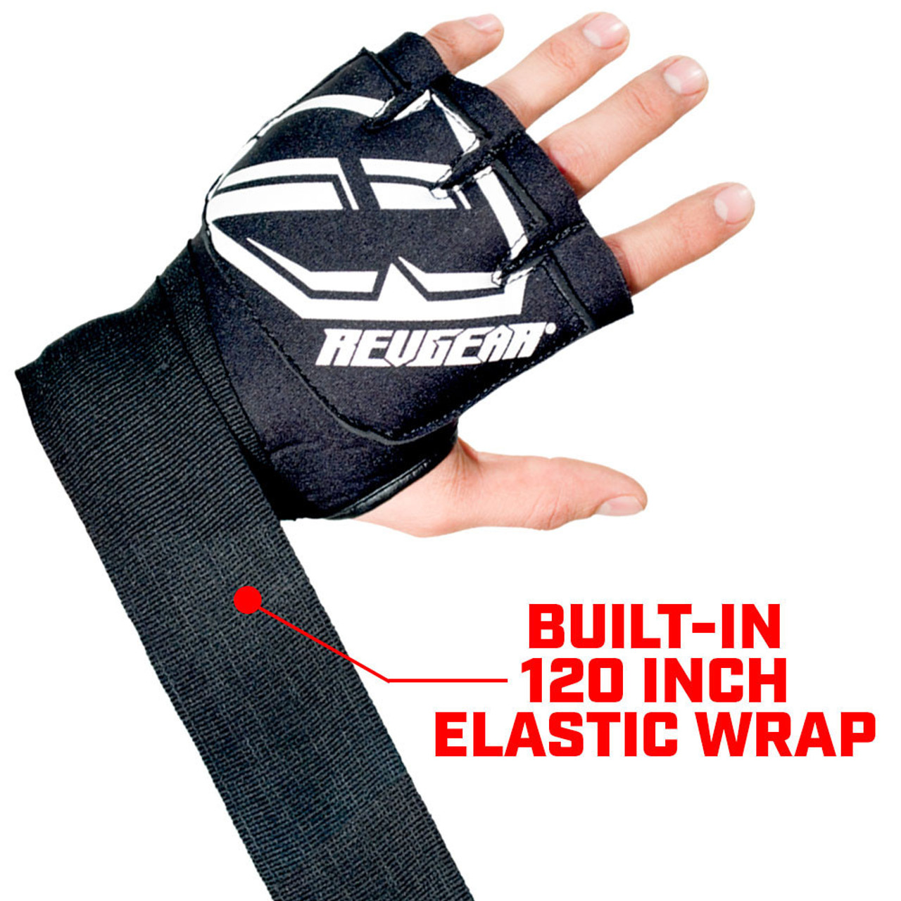 Neoprene Gel Hand Wraps with Wrist Wrap - Revgear