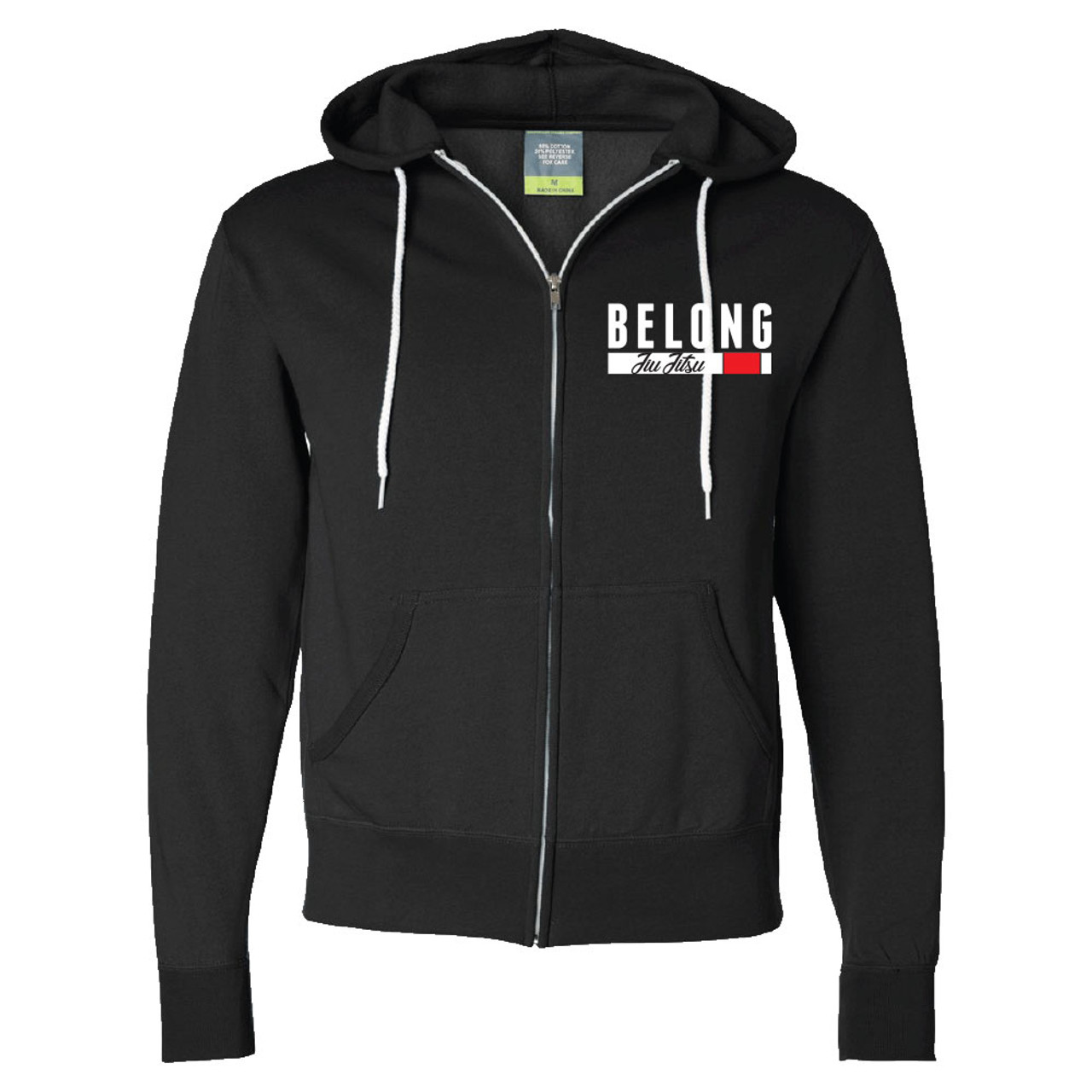 Jiu jitsu zip up hoodie Clearance