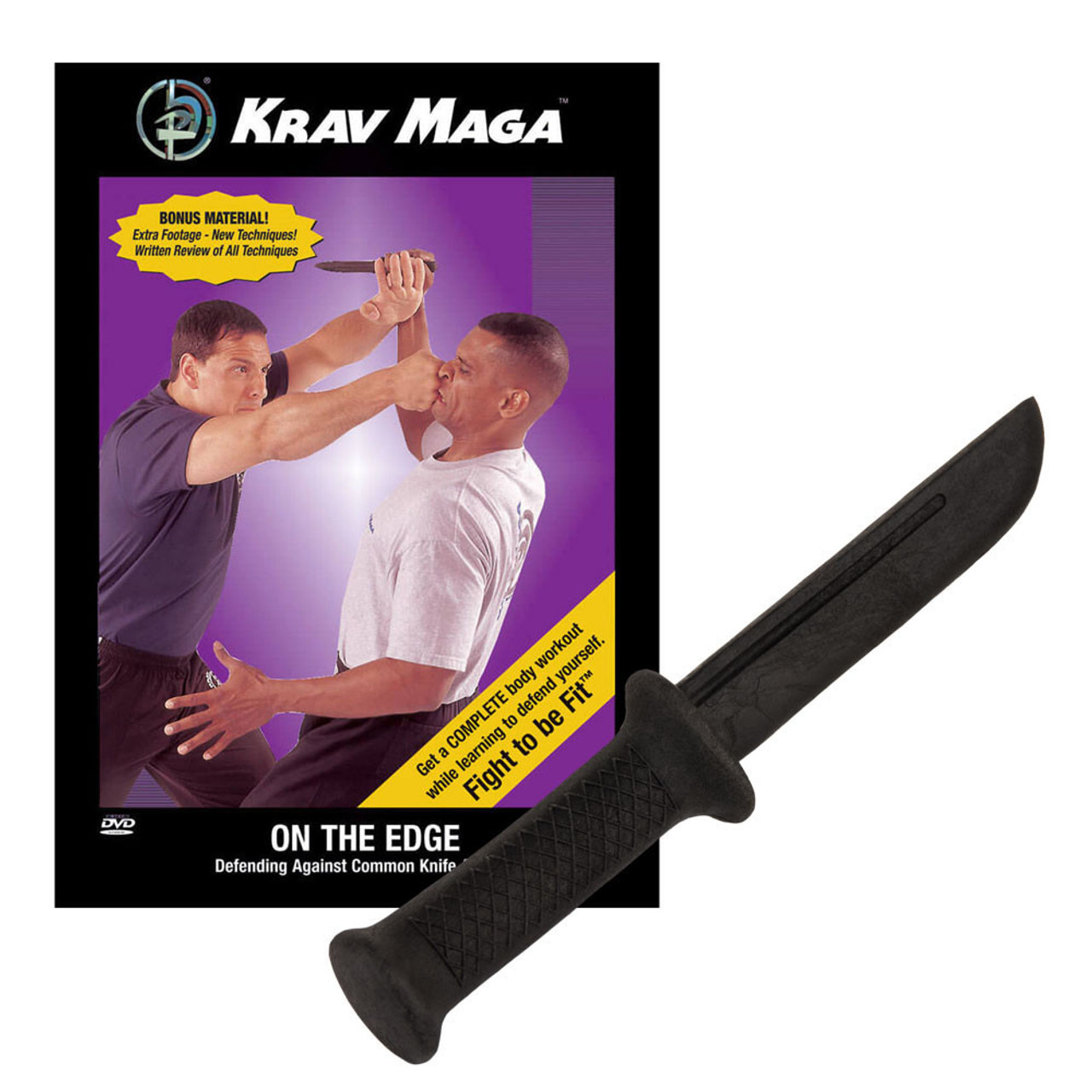 Krav Maga On the Edge DVD and Training Knife Kit