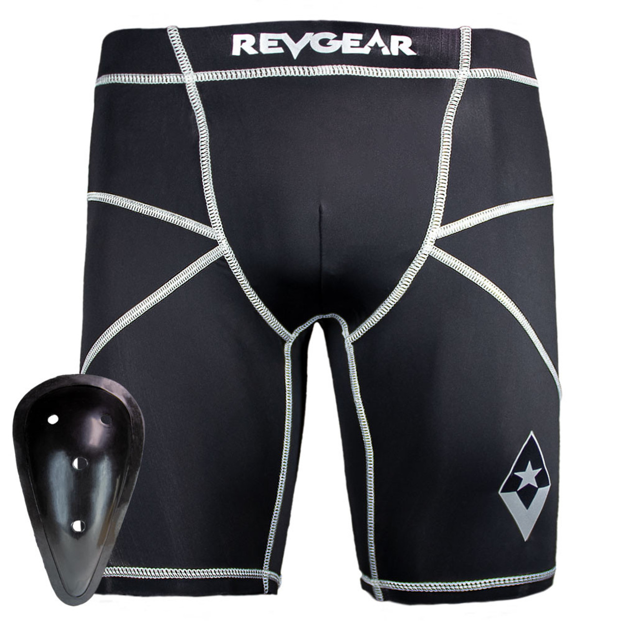 Combat Padded Compression Short - Ring To Cage Fight Gear