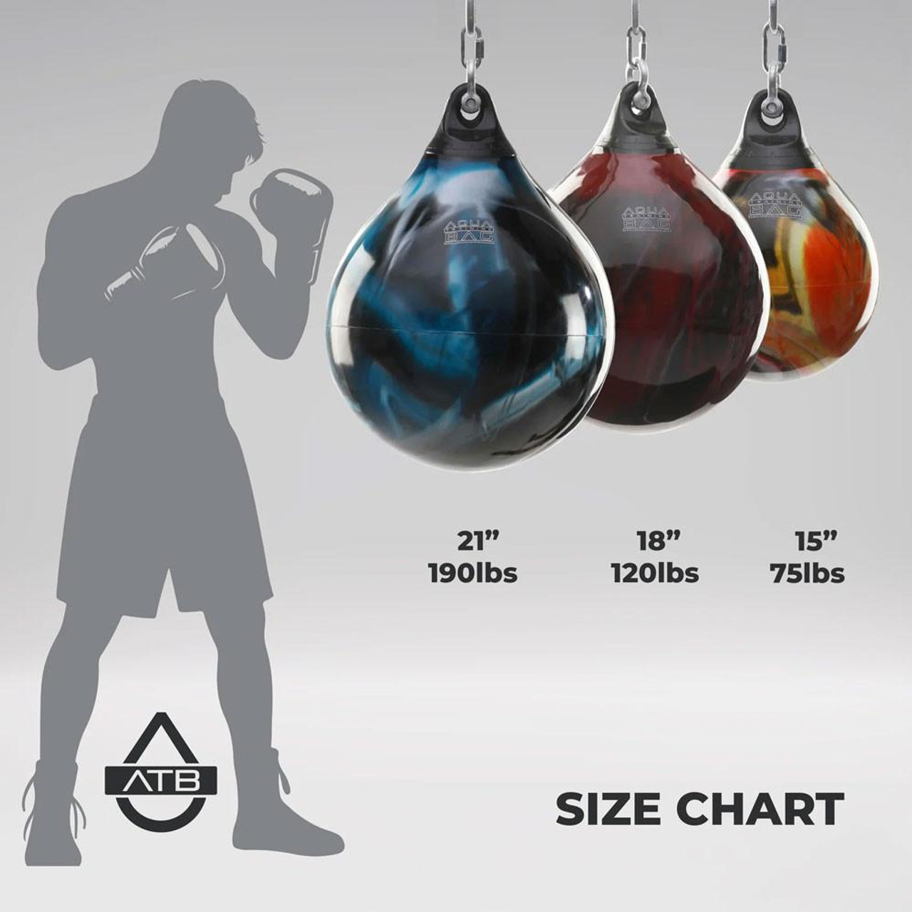 Aqua Training Heavy Bag Black Eye - 21