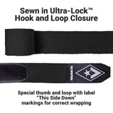 revgear Revgear Pro Series Elastic Hand Wraps | with Full Width Anti-Lift Enclosure |  2"x 120" 