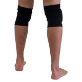Revgear Knee Pads in black, showcasing the reinforced padding and elastic sleeve design