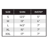 revgear Pinnacle P4 Shin Guards - Black/Matte Black