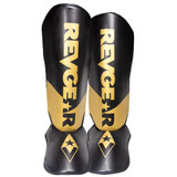 revgear Pinnacle P4 Shin Guards-Black/Gold 