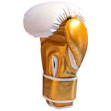 revgear Pinnacle P2 Boxing Gloves - White/Gold 