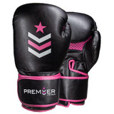Revgear Premier Deluxe Boxing Gloves Black/Pink