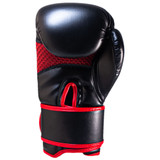 revgear Premier Deluxe  Boxing Gloves - Black/Red 