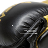 revgear Pinnacle P4 MMA Training and Sparring Glove - Black/Gold 