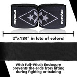 revgear Revgear Pro Series  Elastic Hand Wraps | USA Flag |  2 in x 180 in 