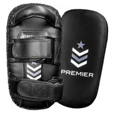 Revgear Premier Deluxe Thai Pads - Entry-Level Muay Thai Kick Pads Black/Grey
