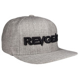 revgear 3D Premium Snapback Hat - Heather Gray/Black 