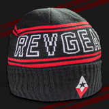 revgear Revgear Cuffed Beanie w/ Diamond Embroidery Insignia - BLK/RD 