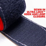 revgear Hand Wrap 180" - 3 Pack Bundle with Free Wash Bag - Red - White - Blue