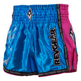 revgear Legends Thai Shorts - Koi Thai Shorts - Blue/Pink 