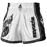 revgear Legends Thai Shorts - Naga - White/Black 
