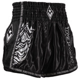 revgear Legends Thai Shorts - Demon - Black/Silver 