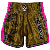 revgear Legends Thai Shorts - Spirit - Gold/Pink 