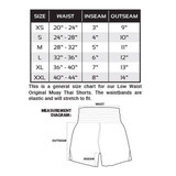 revgear Thai Original Muay Thai Short - Standard Waist - Blue 