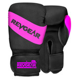 Elevate Kids Washable Boxing Gloves Black/Pink