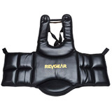 Revgear MDL Muay Thai Reversible Chest Guard, showing the full front view and reversible design