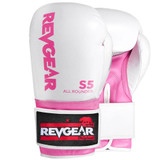 revgear S5 Boxing Gloves - White Series 