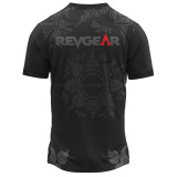 revgear Fight Tips Muay Thai Tee - Black/Gray 