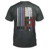Revgear Jiu Jitsu USA Tee Charcoal