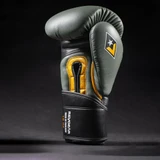 Revgear S7 Leather Sparring Gloves - Hook and Loop Army/Black