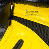 Revgear S5 Boxing Gloves - Black Collection - Premium leather all-purpose training gloves