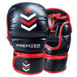Revgear Premier Deluxe MMA Training Gloves Black/Red