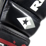 Revgear MS1 MMA Sparring Glove, showing the open palm design and secure wrist strap Black