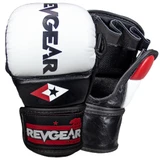 Revgear MS1 MMA Sparring Glove, showing the open palm design and secure wrist strap White
