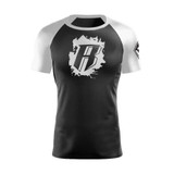 Revgear Youth Short Sleeve Compression Rash Guard for BJJ & MMA White