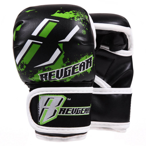 revgear Youth Deluxe MMA Gloves - Green 