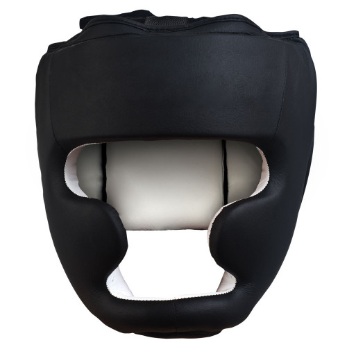 Revgear Pro Spar Blank Headgear, showcasing its clean, logo-free design and adjustable straps