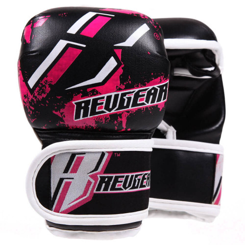 revgear Youth Deluxe MMA Gloves - Pink 