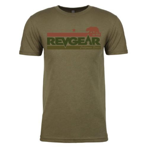 Revgear California Series T-Shirt | West Coast MMA Fight Style Army