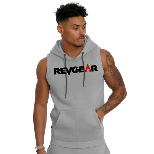 revgear Sleeveless Pullover Hoody - Gray 