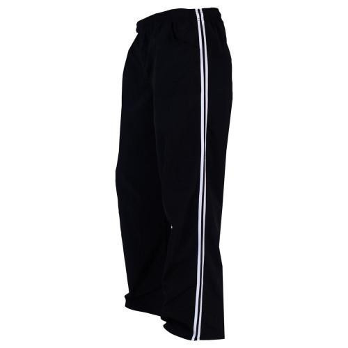 Revgear Adult Nylon Training Pants - Lightweight & Comfortable Black/White