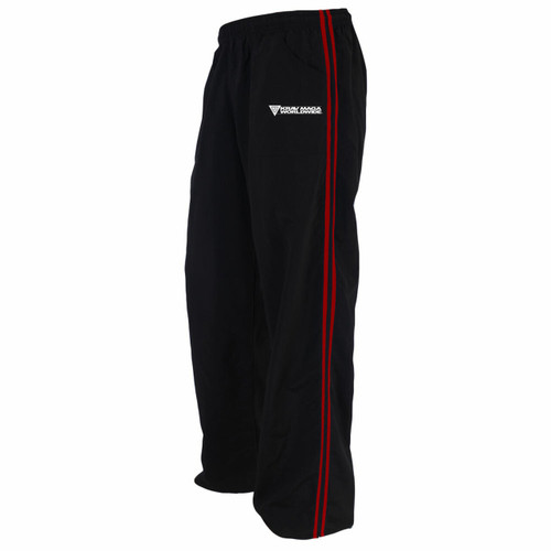 krav maga Krav Maga Nylon Pants - Black/Red krav maga Krav Maga Nylon Pants - Black/Red